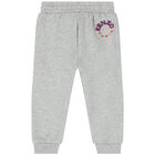 Younger Boys Grey Logo Joggers, 1, hi-res